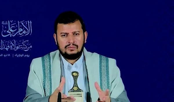 The leader of the Yemeni Ansar Allah movement, Abdul-Malik Al-Houthi