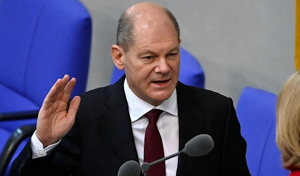 German Chancellor Olaf Scholz