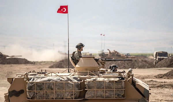 A Turkish soldiers in Northern Iraq