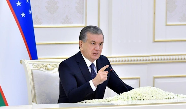 Uzbek President Shavkat Mirziyoyev