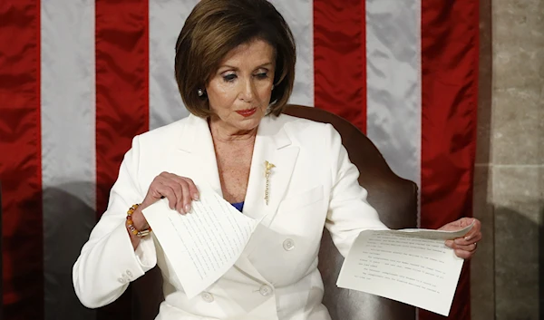 US House of Representatives Speaker Nancy Pelosi