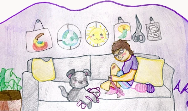 Alithia Haven Ramirez entered a drawing in the Doodle for Google competition in March and was honored in July by Google