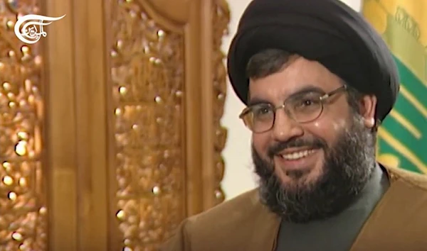 The Secretary-General of Hezbollah, Sayyed Hassan Nasrallah