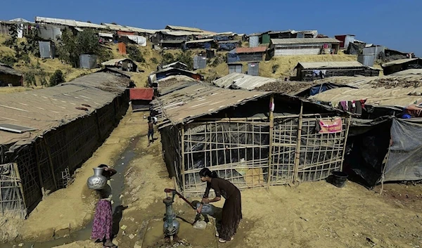 Around 850,000 Rohingya are languishing in camps in neighbouring Bangladesh (AFP)