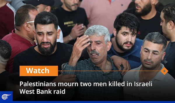 Palestinians mourn two men killed in Israeli West Bank raid