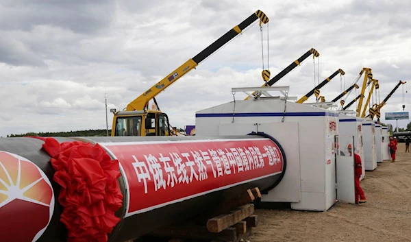 hina celebrates the start of construction of the Power of Siberia trunkline