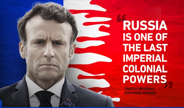 Russia is one of the last imperial colonial powers: Macron