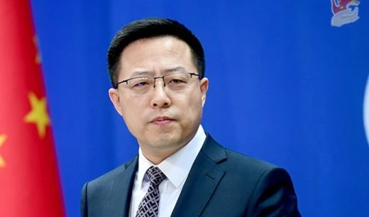 Chinese Foreign Ministry spokesperson Zhao Lijian