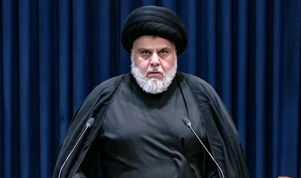 Leader of the Sadrist movement Muqtada Al-Sadr