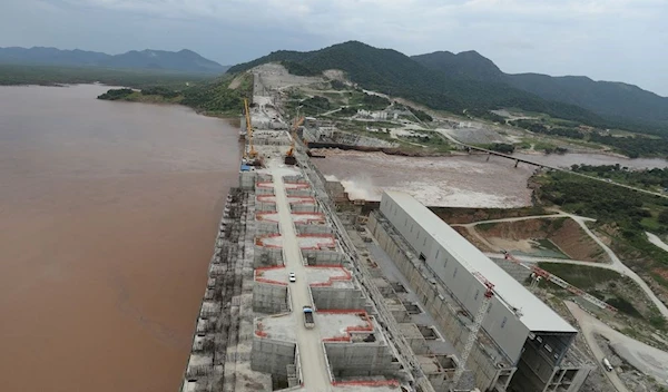 Ethiopia's Grand Renaissance Dam is seen as it undergoes construction work. (Archive)