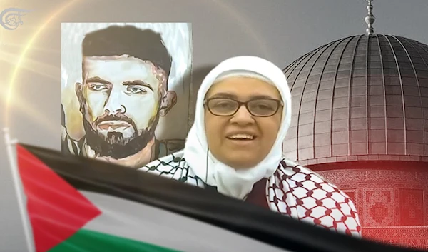 Mother of Palestinian martyr Ibrahim Al-Nabulsi