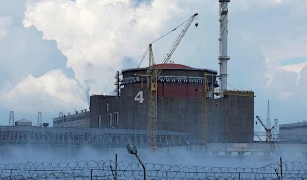 The Zaporozhye nuclear power plant outside the city of Enerhodar, Ukraine, on August 4, 2022 (Reuters)