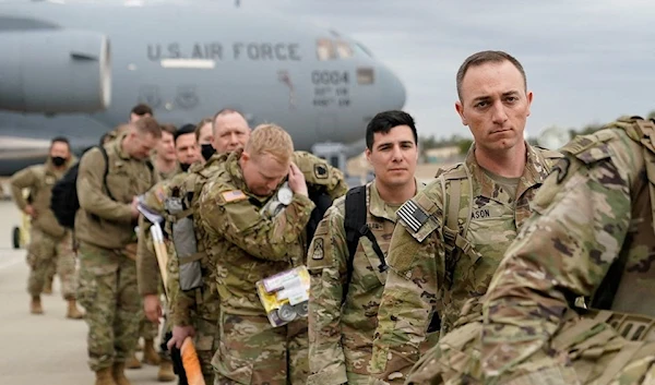 US troops in Fort Bragg, North Carolina (Reuters)