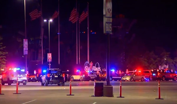 Three injured in shooting at Six Flags Great America in Illinois.