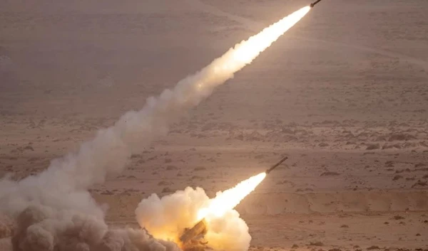 HIMARS rockets being fired