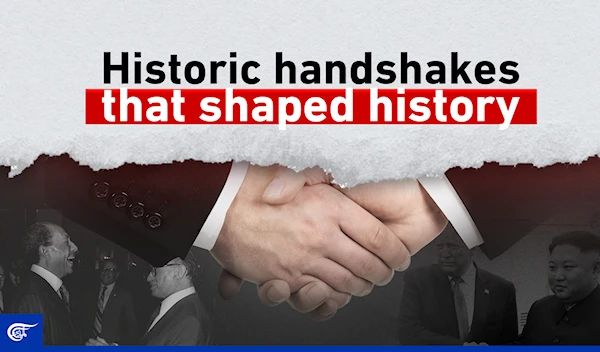 Historic handshakes that shaped history