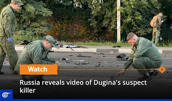 Russia reveals video of Dugina's suspect killer