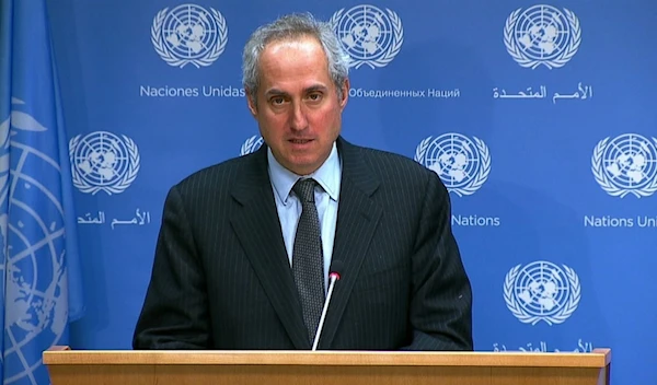 Un Spokesperson Stephane Dujarric (UN Archive)