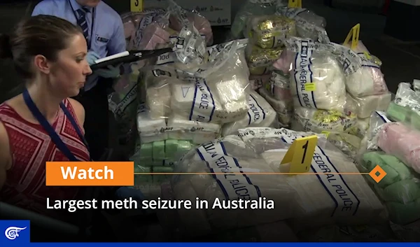 Largest meth seizure in Australia