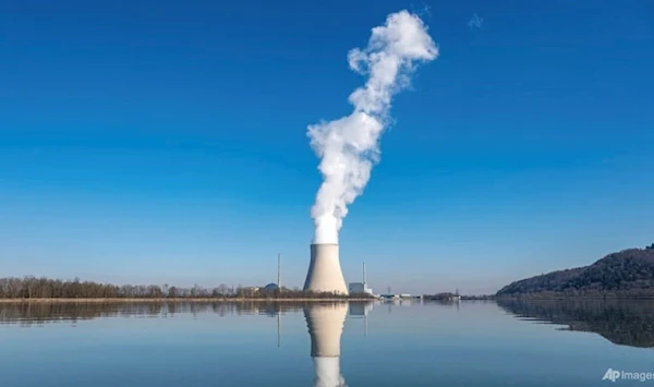 The nuclear power plant Isar 2 is pictured in Essenbach, Germany on Mar 3, 2022. (File photo: Armin Weigel/dpa via AP)