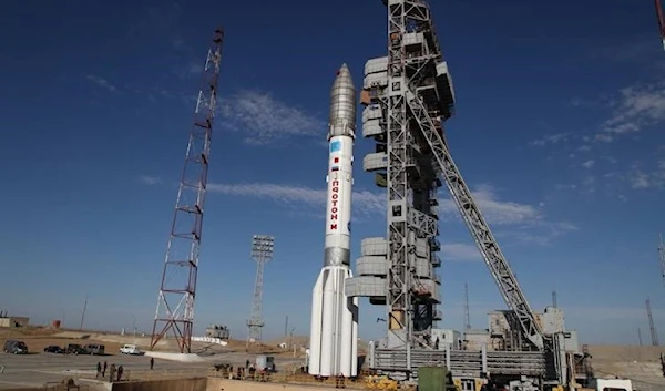 THE PROTON-M ROCKET THAT WAS ABLE TO TAKE TO BAIKONUR USED TO LAUNCH THE ANGOLAN SATELLITE ANGOSAT-2