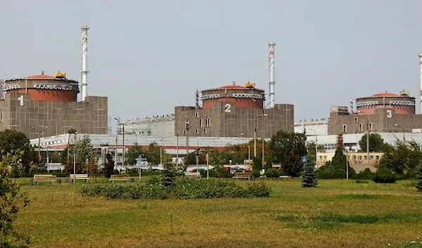 A view showcases the Zaporozhye NPP outside the city of Enerhodar, Ukraine on August 22.