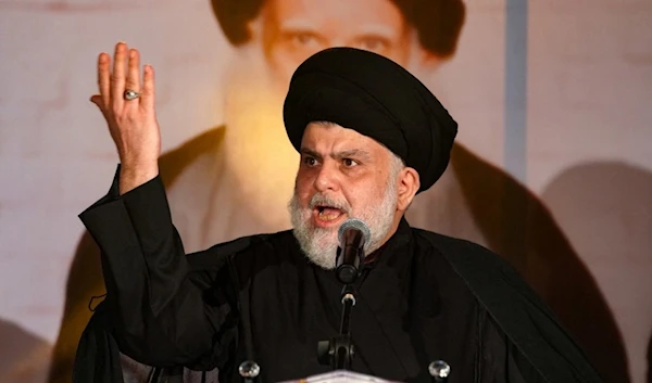 Leader of the Sadrist movement Muqtada Al-Sadr