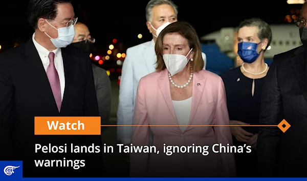 Pelosi lands in Taiwan, ignoring China’s warnings