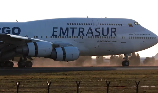 An Emtrasur Cargo Boeing 747