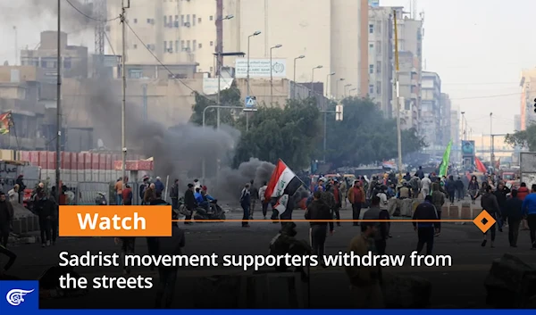 Sadrist movement supporters withdraw from the streets