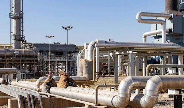 Khor Mor gas field in northern Iraq