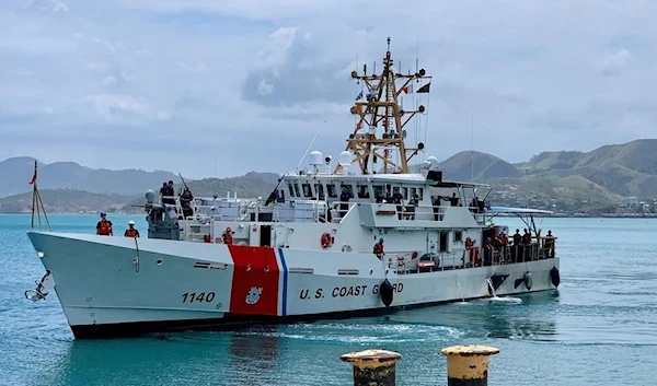 The US Coast Guard fast response cutter Oliver Henry arrives in Port Moresby, Papua New Guinea. (US Coast Guard)