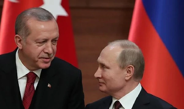 Presidents Tayyip Erdogan of Turkey and Vladimir Putin of Russia (Archive)