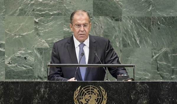 Russian diplomat Sergey Lavrov at 2018's UNGA (United Nations)