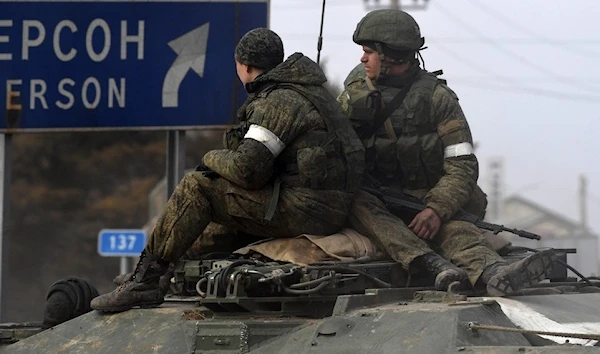 Russian troops in Kherson, which is one of the key port cities in Ukraine.