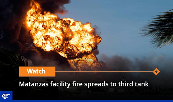 Matanzas facility fire spreads to third tank