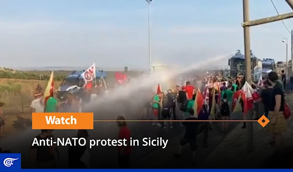 Anti-NATO protest in Sicily