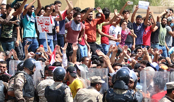 Four killed as violent clashes move to Iraq's southern Basra.