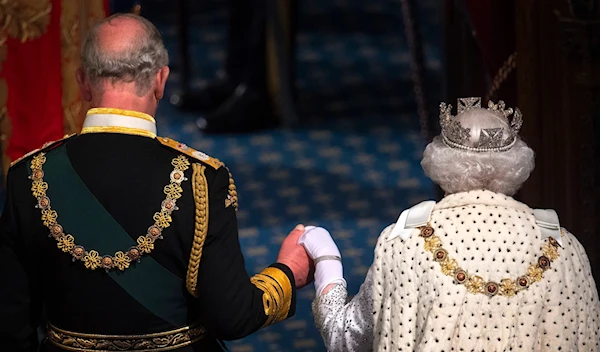 Queen Elizabeth II and King Charles in 2019