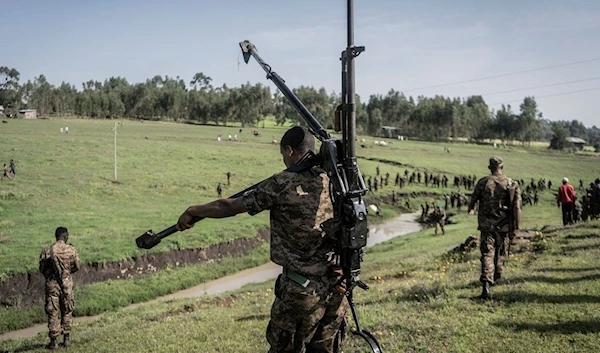 Ethiopian and TPLF forces in October, 2021. Photographer: Amanuel Sileshi/AFP/Getty Images