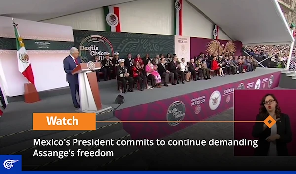 Mexico's President commits to continue demanding Assange’s freedom