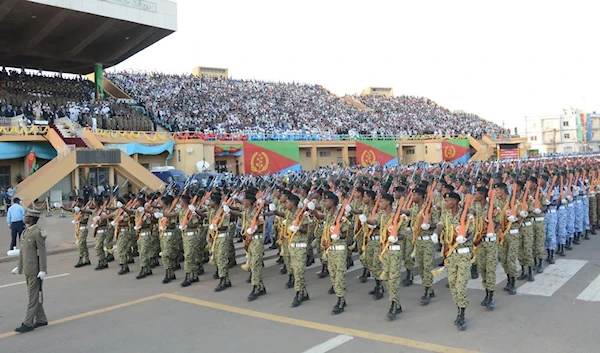 Military Parade in Asmara on the occasion of Eritrean Independence Day