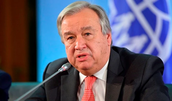 UN Secretary General Antonio Guterres (AP)