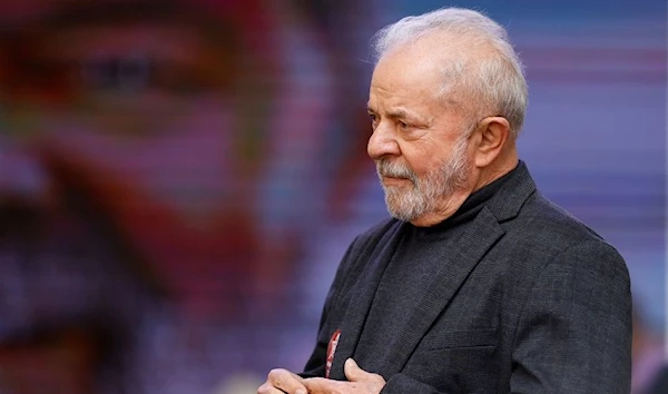 Former Brazilian President and presidential candidate Luiz Inacio Lula da Silva attends a rally in Curitiba, Brazil, September 17, 2022. REUTERS/Rodolfo Buhrer.