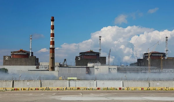 A view shows the Zaporozhye Nuclear Power. (REUTERS)