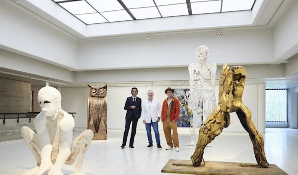 Brad Pitt debuts as sculptor at in first Finland art gallery