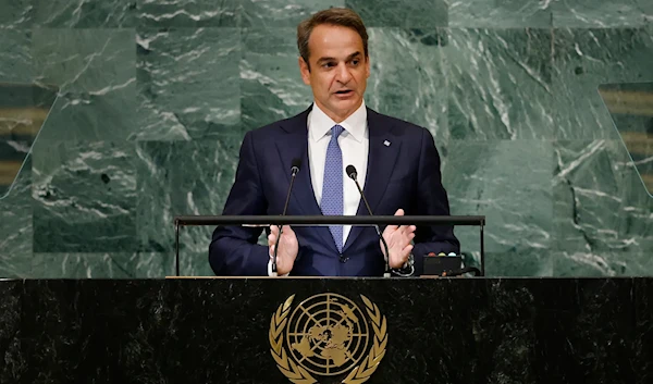 Greek PM Kyriakos Mitsotakis (AP)