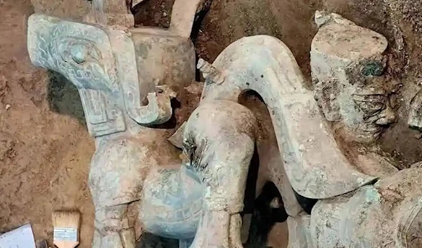 3,000 year old mythical creature artifact found in Sichuan, China