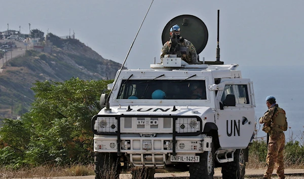 The UNIFIL forces in southern Lebanon