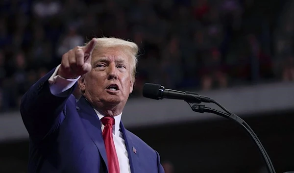 Former President Donald Trump speaks at a rally in Wilkes-Barre, Pa., Saturday, Sept. 3, 2022. (AP)